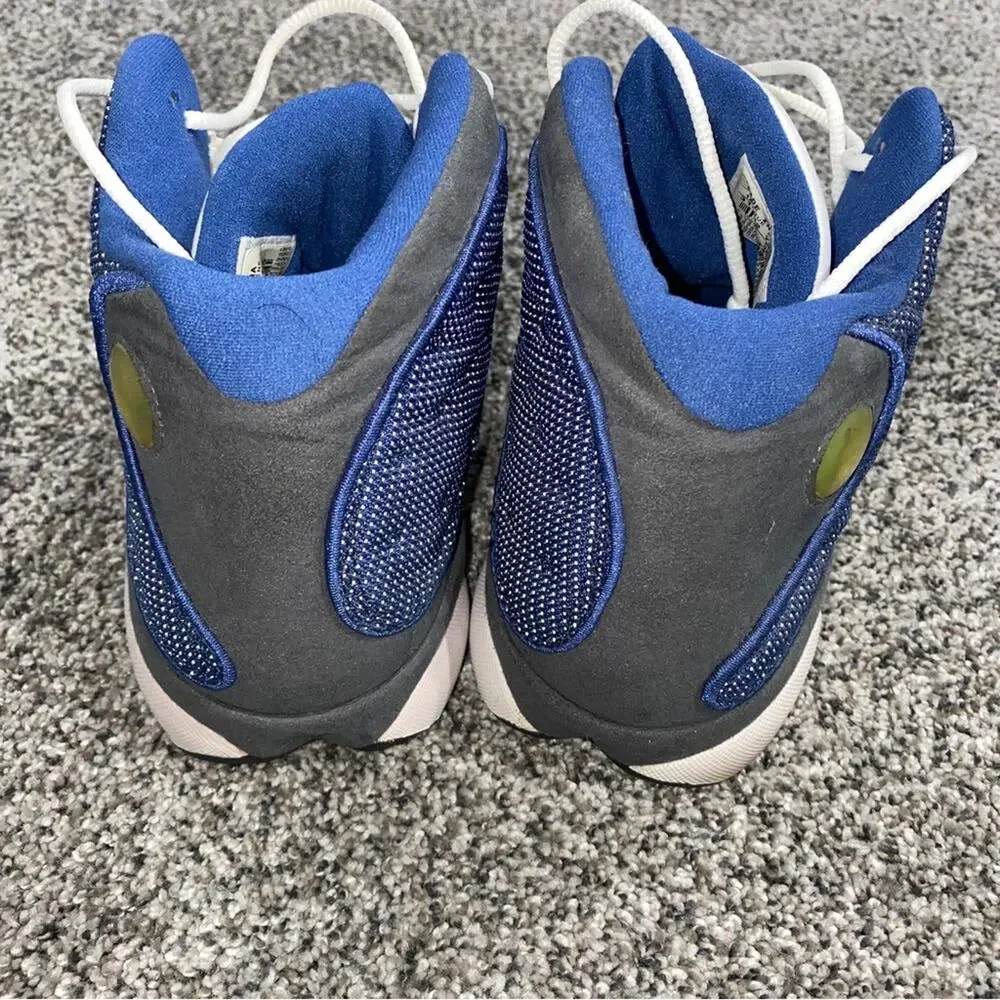 Men’s Jordan 13 XIII Sneakers Shoes 2004 Blue White Size 12 - Style 310004-441 - Picture 2 of 13